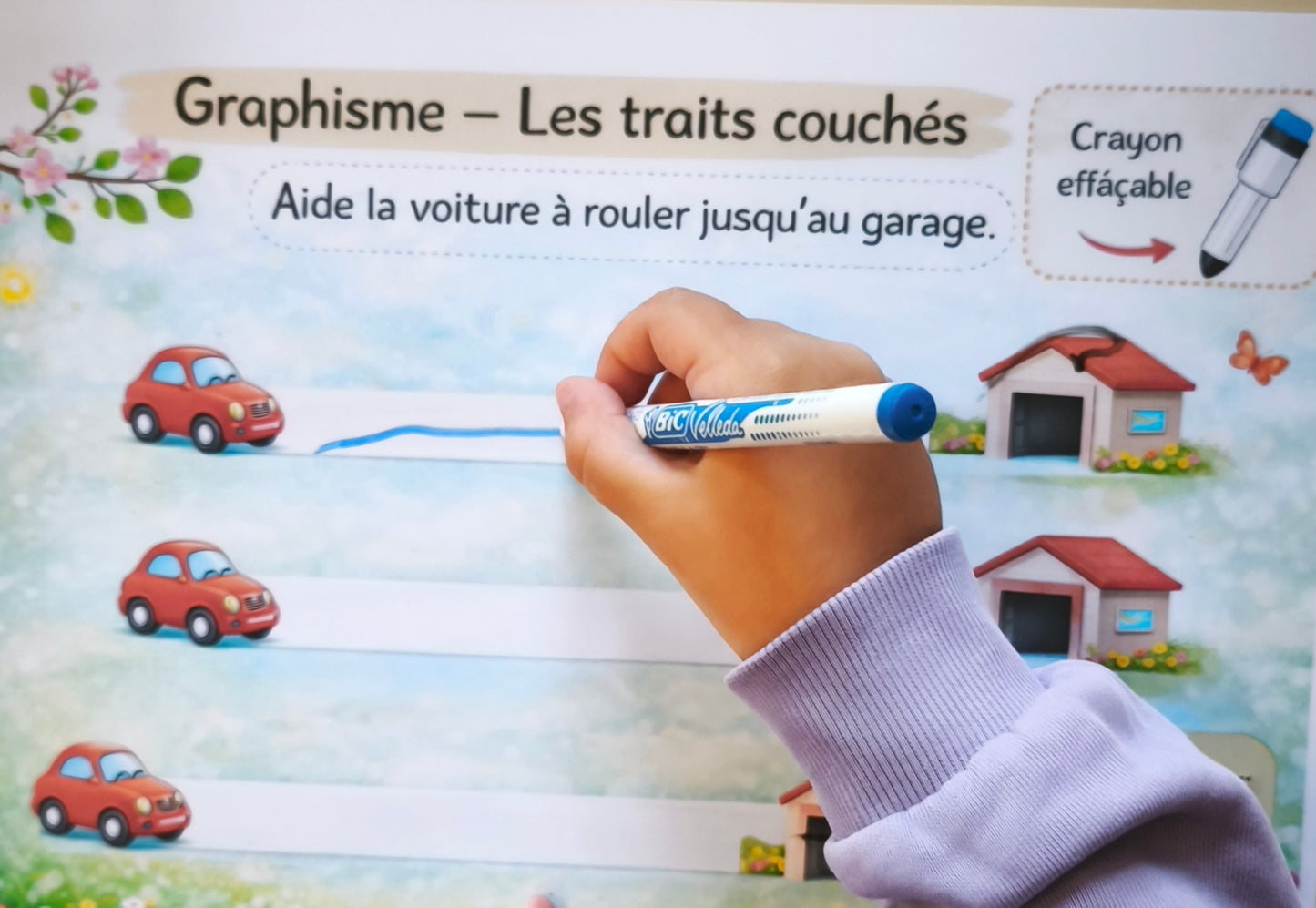 Mes petites mains se préparent pour l'écriture- cahier spécial graphisme- Petites section