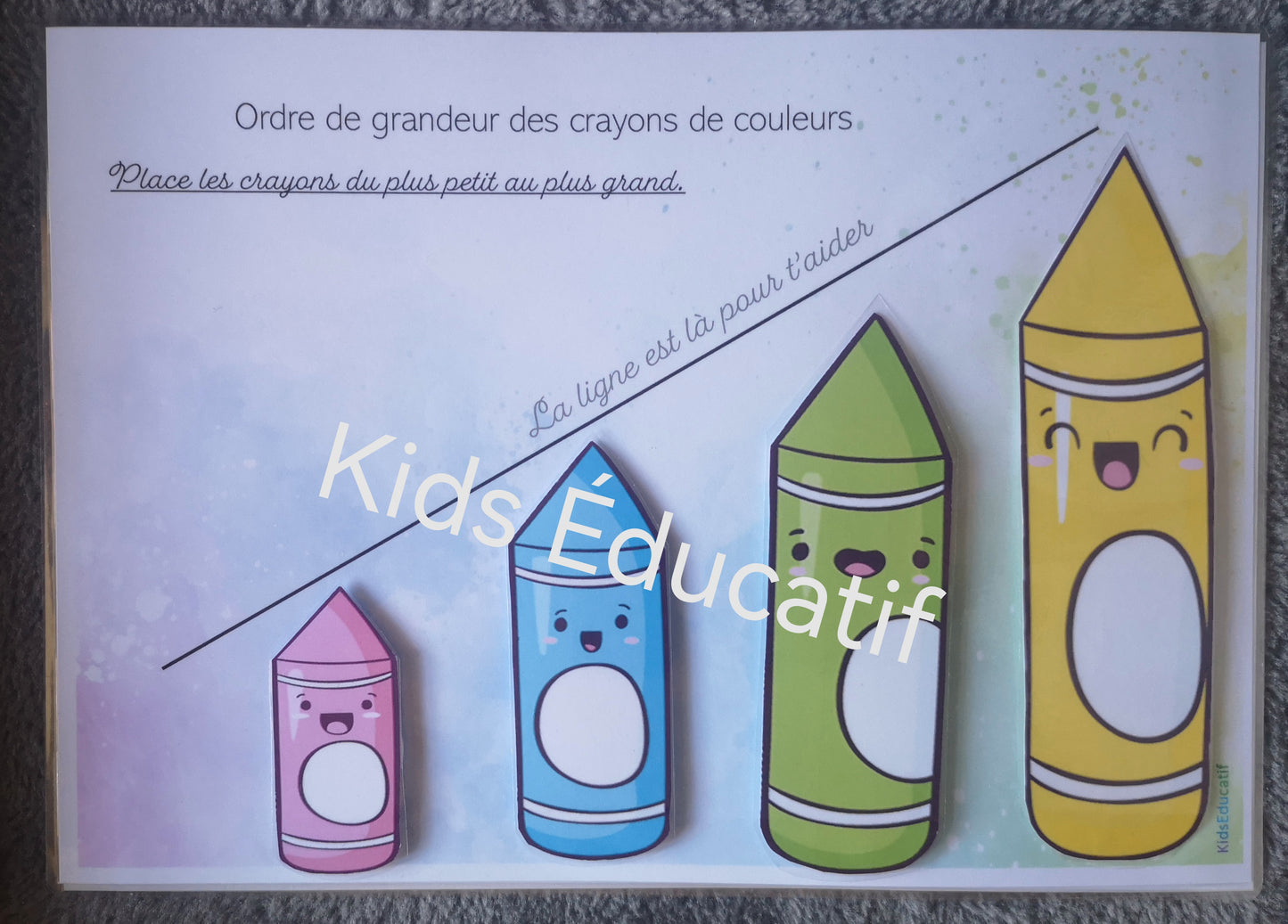 Mes petites mains découvrent les couleurs – Cahier d’activités 3-4 ans