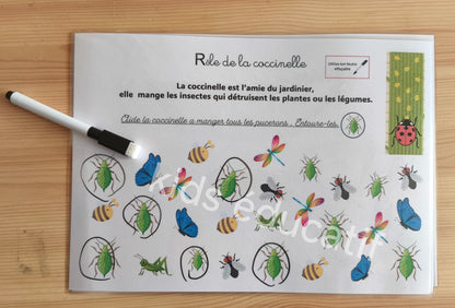 🌿 Fleurs & végétaux  3-5 ans - Matériel inclus