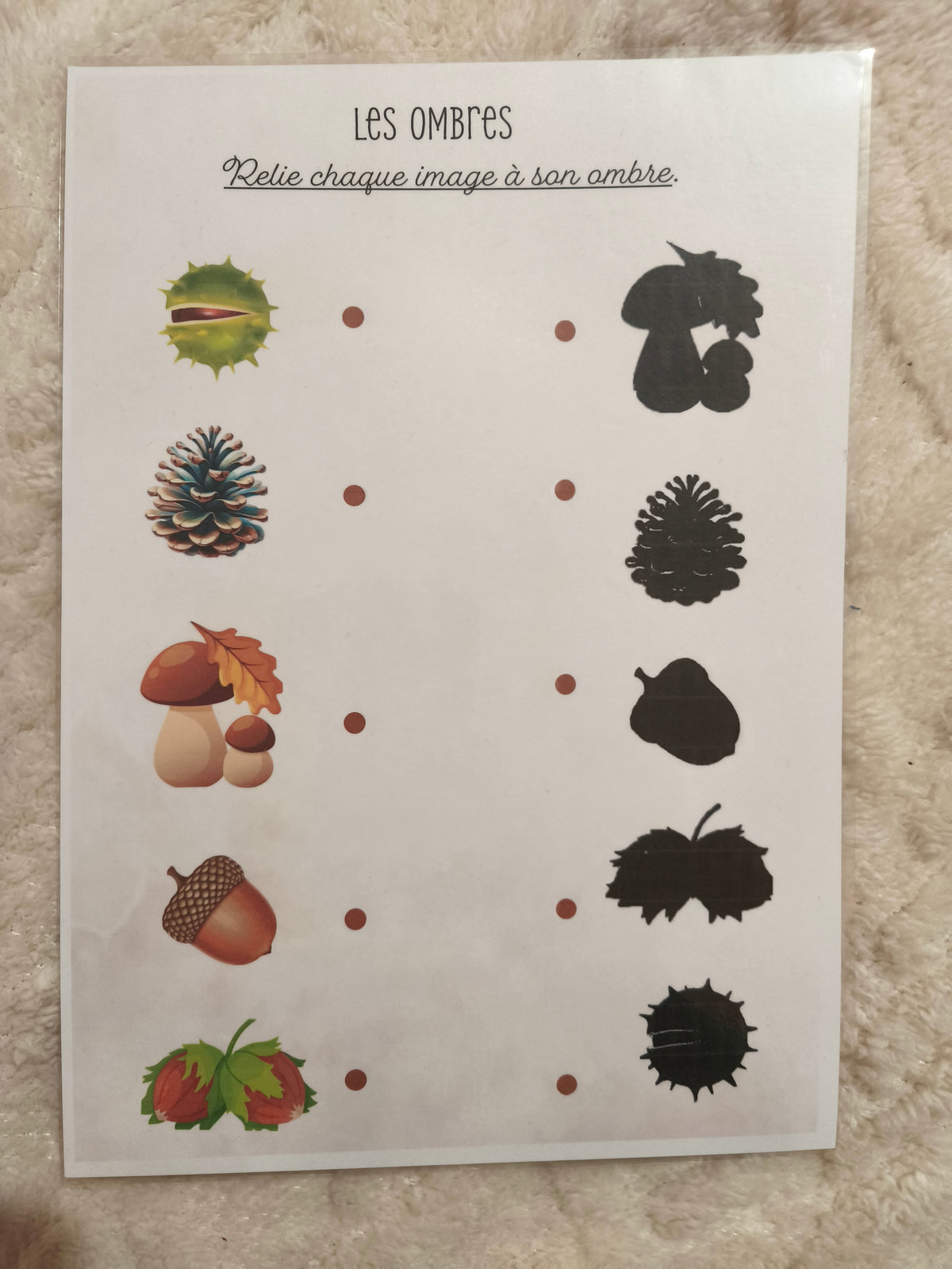 livret éducatif pour la maternelle "automne", Multi activités,2-3ans
