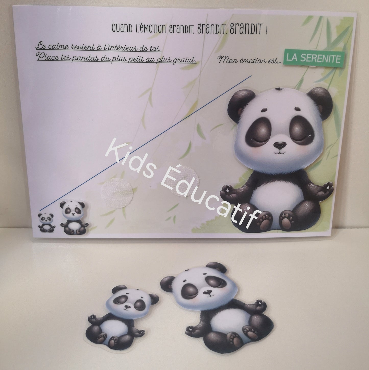 "Les émotions" livret  3-4 ans, pour apprendre à contrôler ses émotions.