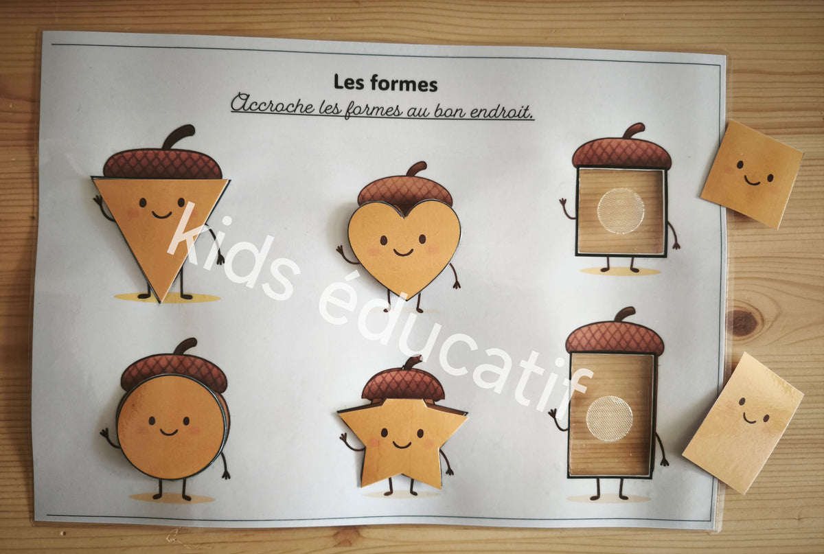 livret éducatif pour la maternelle "automne", Multi activités,2-3ans