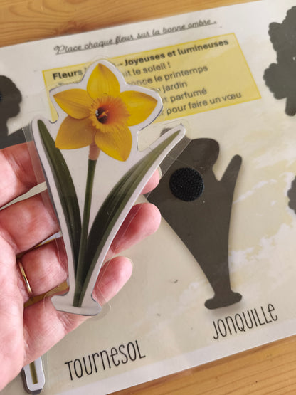 🌿 Fleurs & végétaux  3-5 ans - Matériel inclus