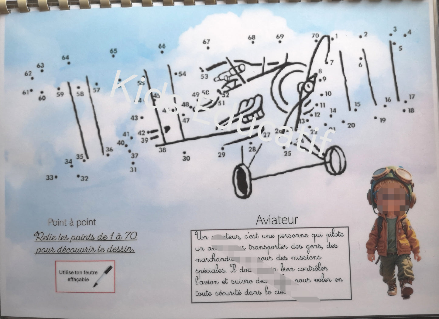Mes petites mains découvrent les métiers – Cahier d’activités 5-6 ans