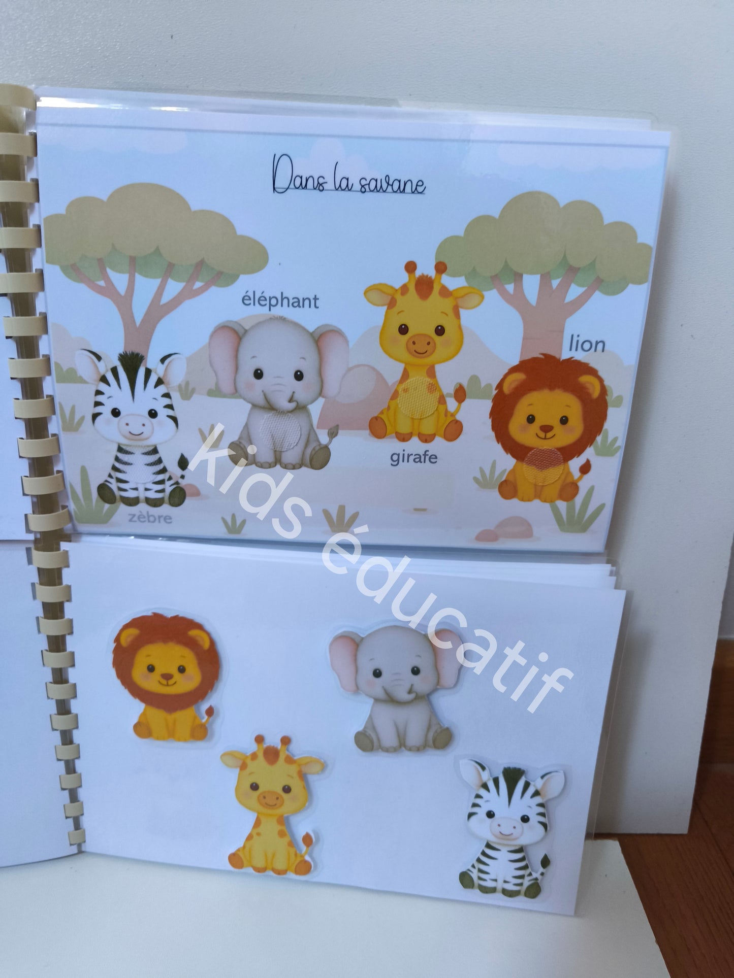 Mes petites mains découvrent les animaux du monde – Imagier dès 18 mois