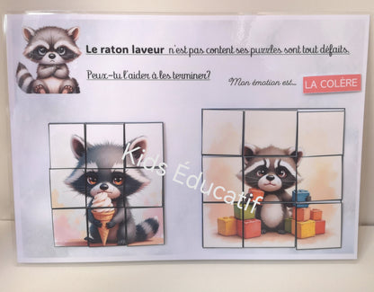 "Les émotions" 5-6 ans. livret pour apprendre à reprendre le contrôle de ses émotions