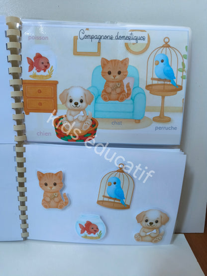 Mes petites mains découvrent les animaux du monde – Imagier dès 18 mois