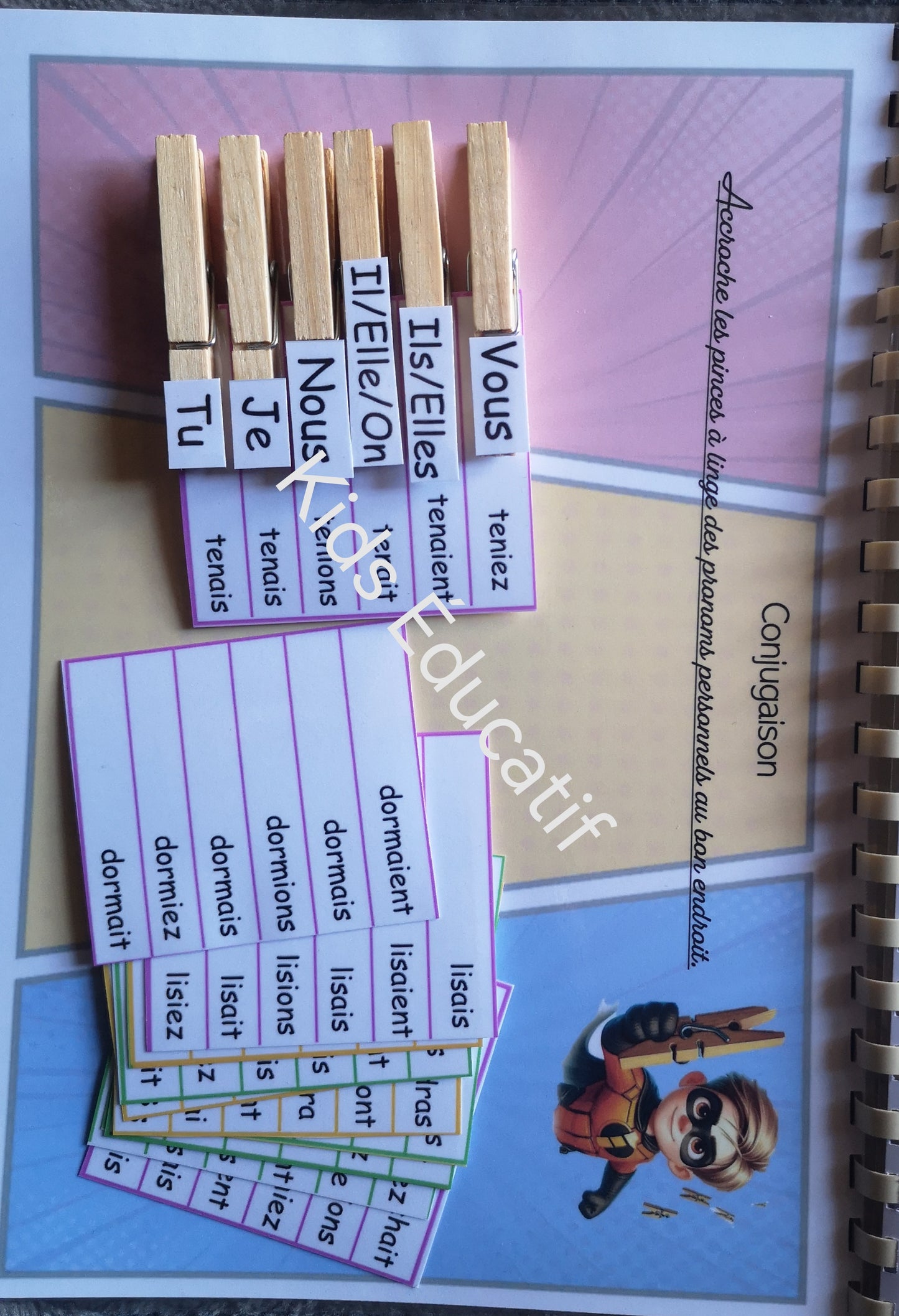 le livret de la réussite scolaire, niveau CP-CE1, thème super héros