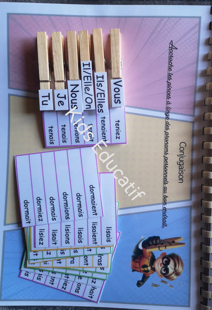 le livret de la réussite scolaire, niveau CP-CE1, thème super héros