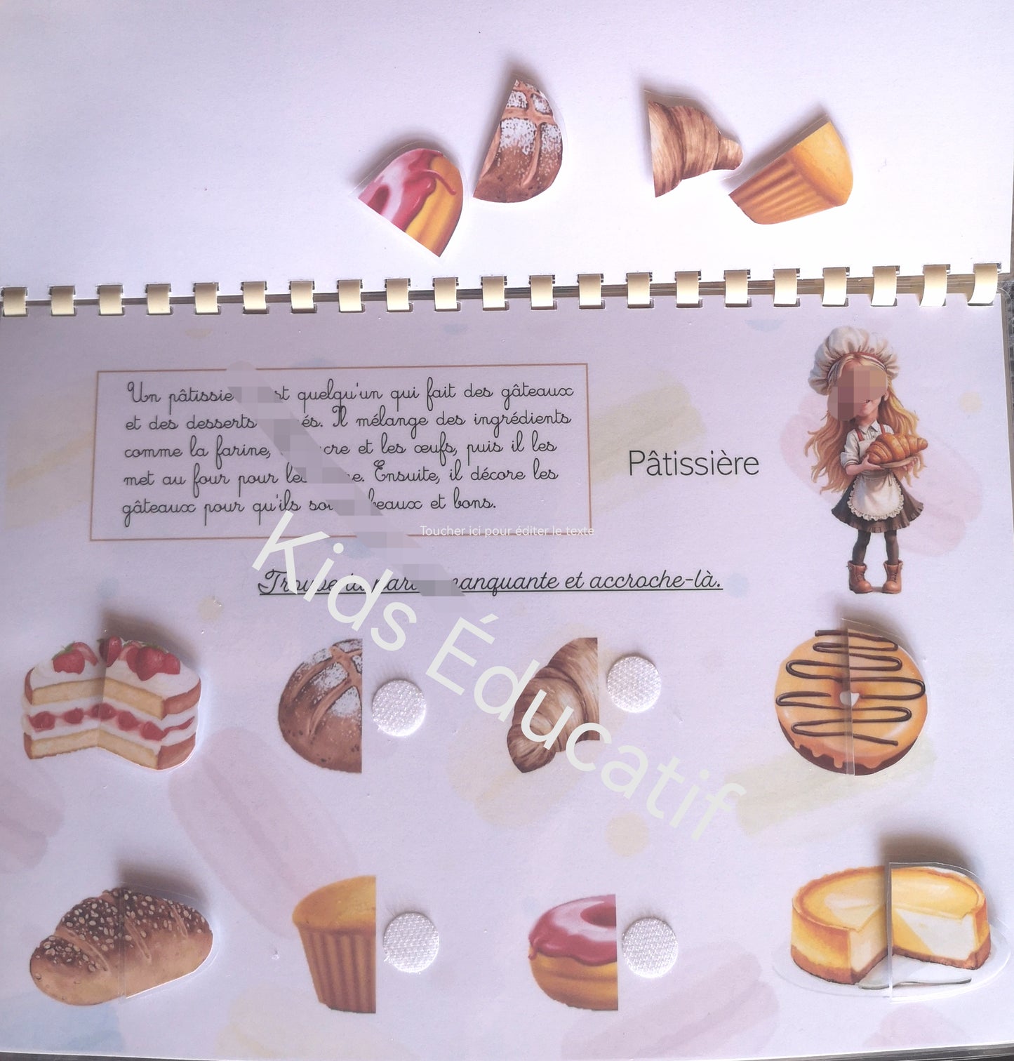 Mes petites mains découvrent les métiers – Cahier d’activités 3-4 ans