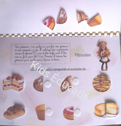 Mes petites mains découvrent les métiers – Cahier d’activités 3-4 ans