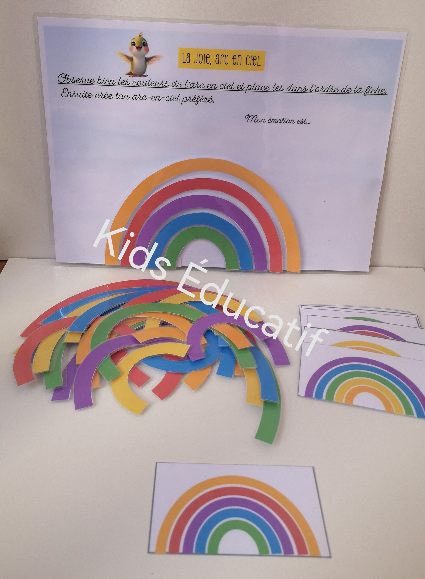 "Les émotions" 5-6 ans. livret pour apprendre à reprendre le contrôle de ses émotions