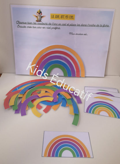 "Les émotions" 5-6 ans. livret pour apprendre à reprendre le contrôle de ses émotions