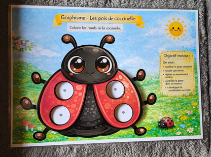 Mes petites mains se préparent pour l'écriture- cahier spécial graphisme- Petites section