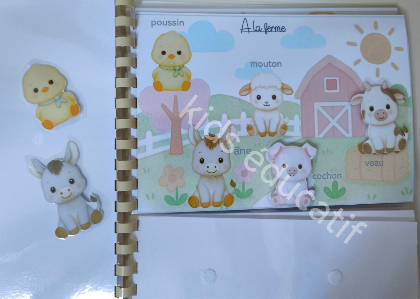 Mes petites mains découvrent les animaux du monde – Imagier dès 18 mois