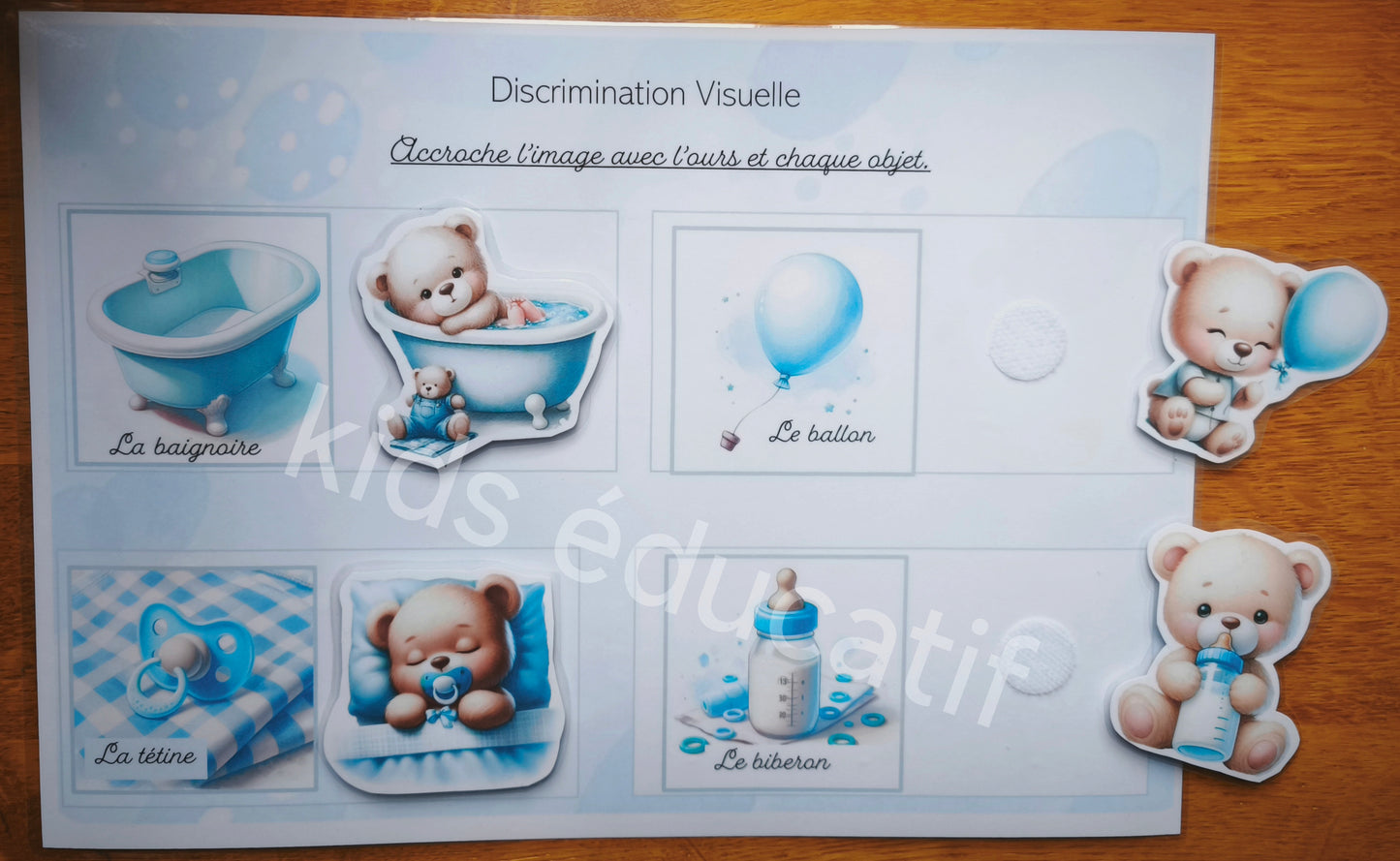 LIvret personnalisé "cadeau de Naissance jusqu'à 18 mois ,thème ourson