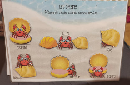 Livret de Vacances – Thème Plage | 3-5 ans